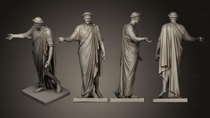 Статуи античные и исторические man rome